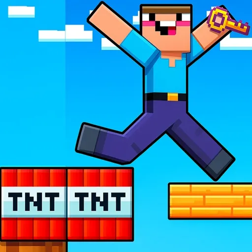 Noob: parkour tricks